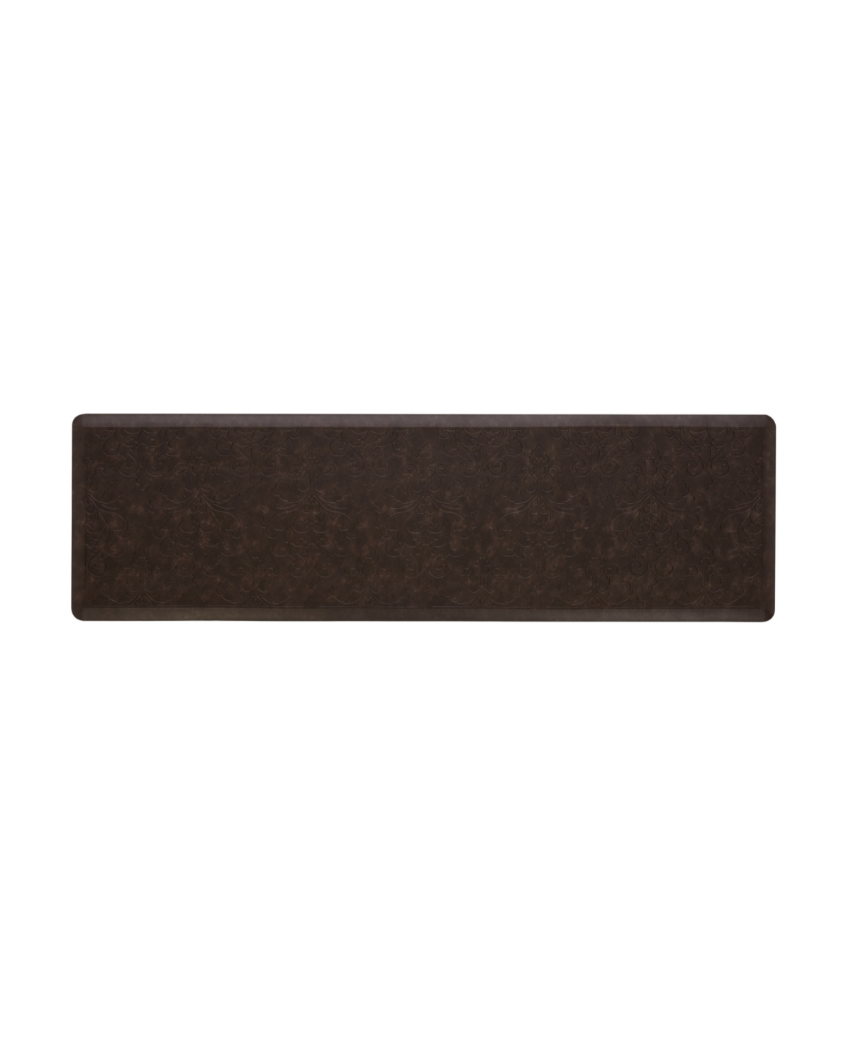 Chef Gear Marni Fatigue-resistant Kitchen Mat, 17.5" X 60" In Brown