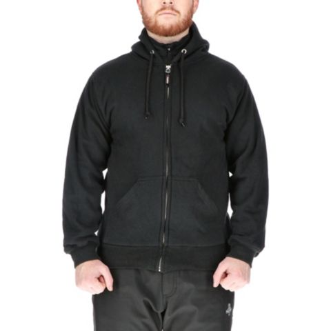Мужская толстовка RefrigiWear Thermal Lined, цвет: Чёрный