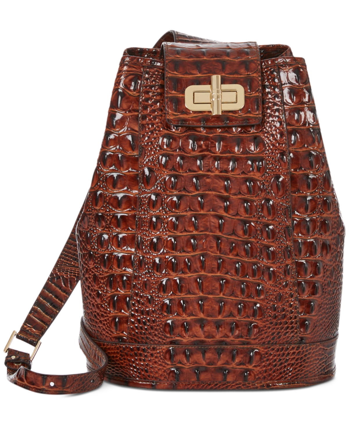 Maddie Embossed Leather Melbourne Backpack - Anchor Melbourne