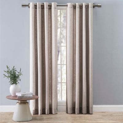 New Castle Lined Grommet Panel Curtain 52"W x 63"L