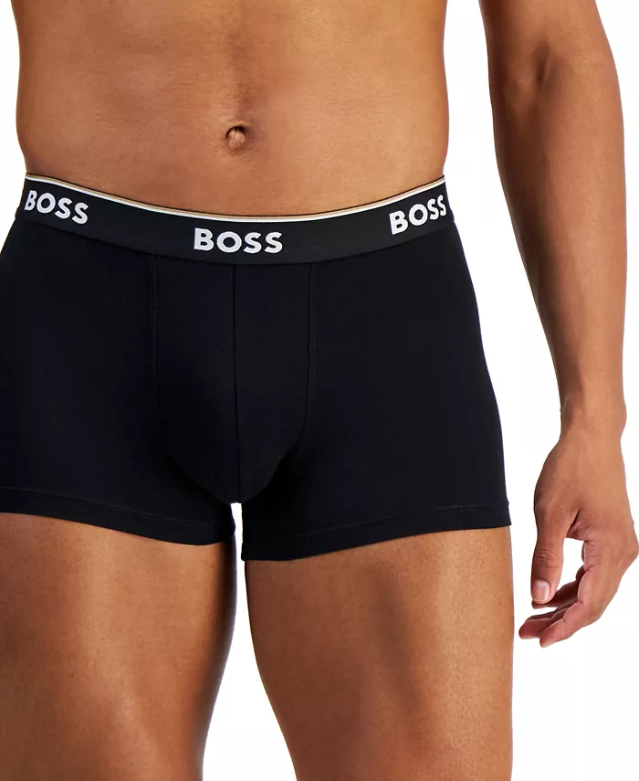 Men's Power 3-Pack Stretch Cotton Trunks - thumbnail 9