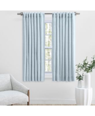 Serene Rod Pocket with Back Tabs short Curtain Panel 48"W x 54"L