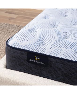 Perfect Sleeper Blue Lagoon Night 13" Plush Mattress Set, Queen Split