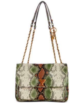 GUESS - Becci Python Faux Leather Small Convertible Crossbody