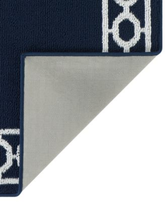 Christine Trellis Border Tufted Runner Rugs