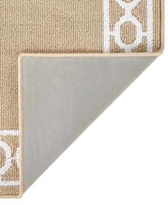 Christine Trellis Border Tufted Runner Rug, 26" x 60"