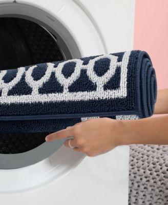 Christine Trellis Border Tufted Runner Rugs