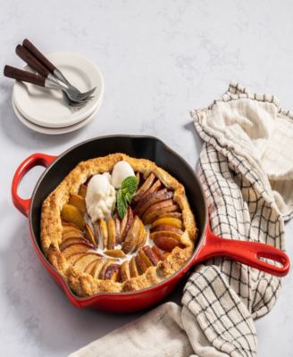 10.25" Enameled Cast Iron Skillet with Helper Handle