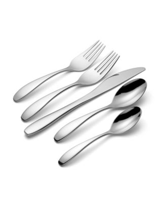 Oneida Stafford Mirror 65 Piece Fine Flatware Set, Service For 12