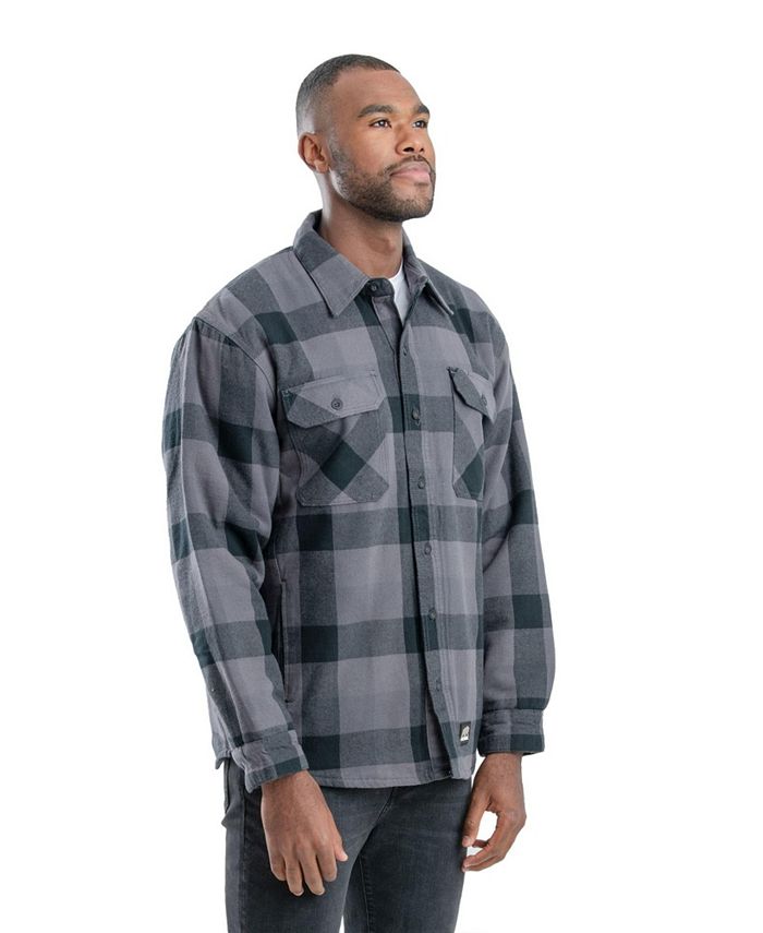 Berne Big & Tall Heartland Flannel Shirt Jacket - Macy's