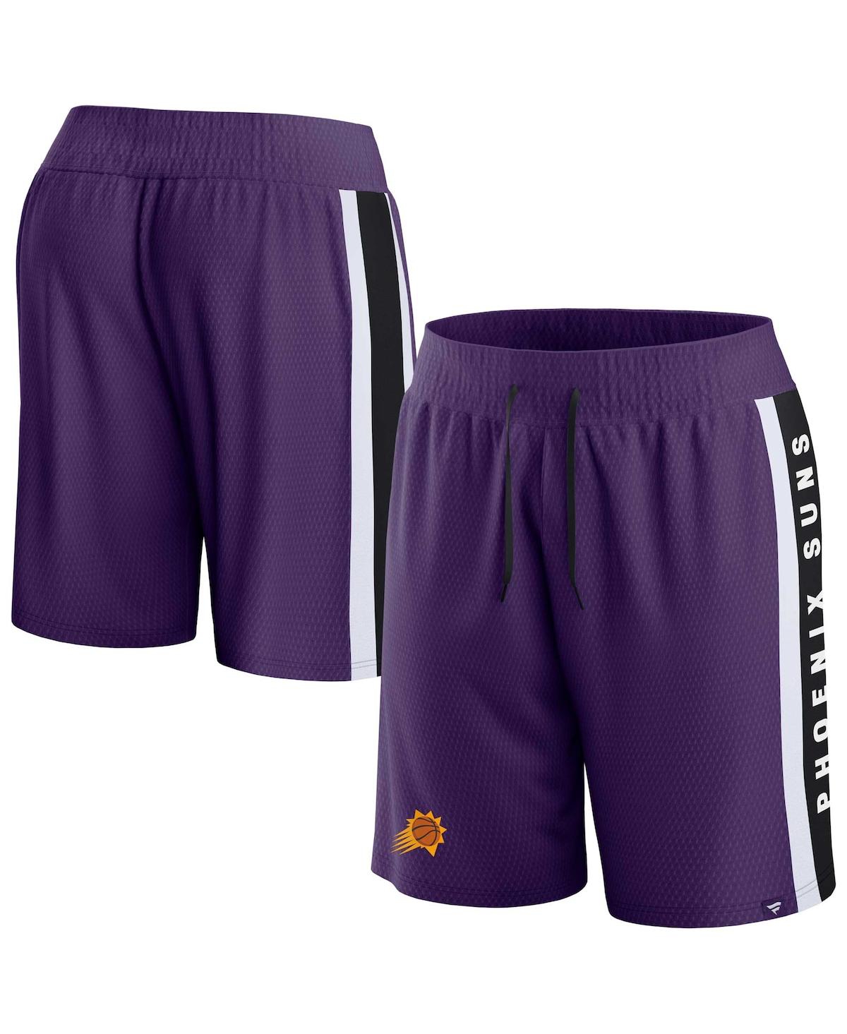 Fanatics Men's  Purple Phoenix Suns Referee Iconic Mesh Shorts