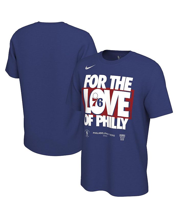 Nike Men's Royal Philadelphia 76ers 2023 NBA Playoffs Mantra T-shirt ...