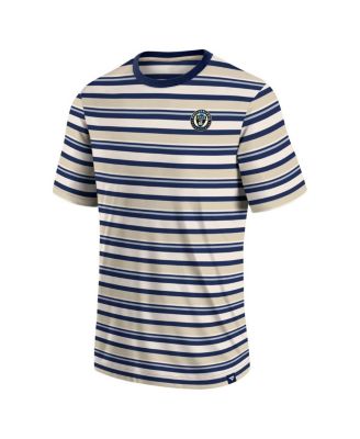 Men's Navy Philadelphia Union Shot Clock Stripe T-shirt