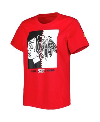Women's Red Chicago Blackhawks Reverse Retro Fresh T-shirt