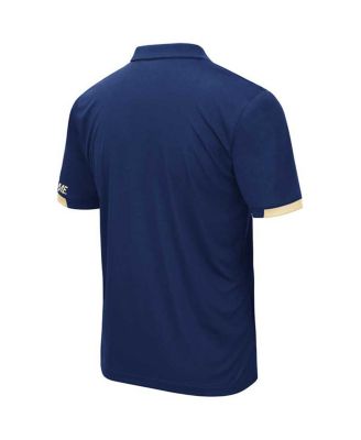 Men's Navy Notre Dame Fighting Irish Big and Tall Santry Polo Shirt