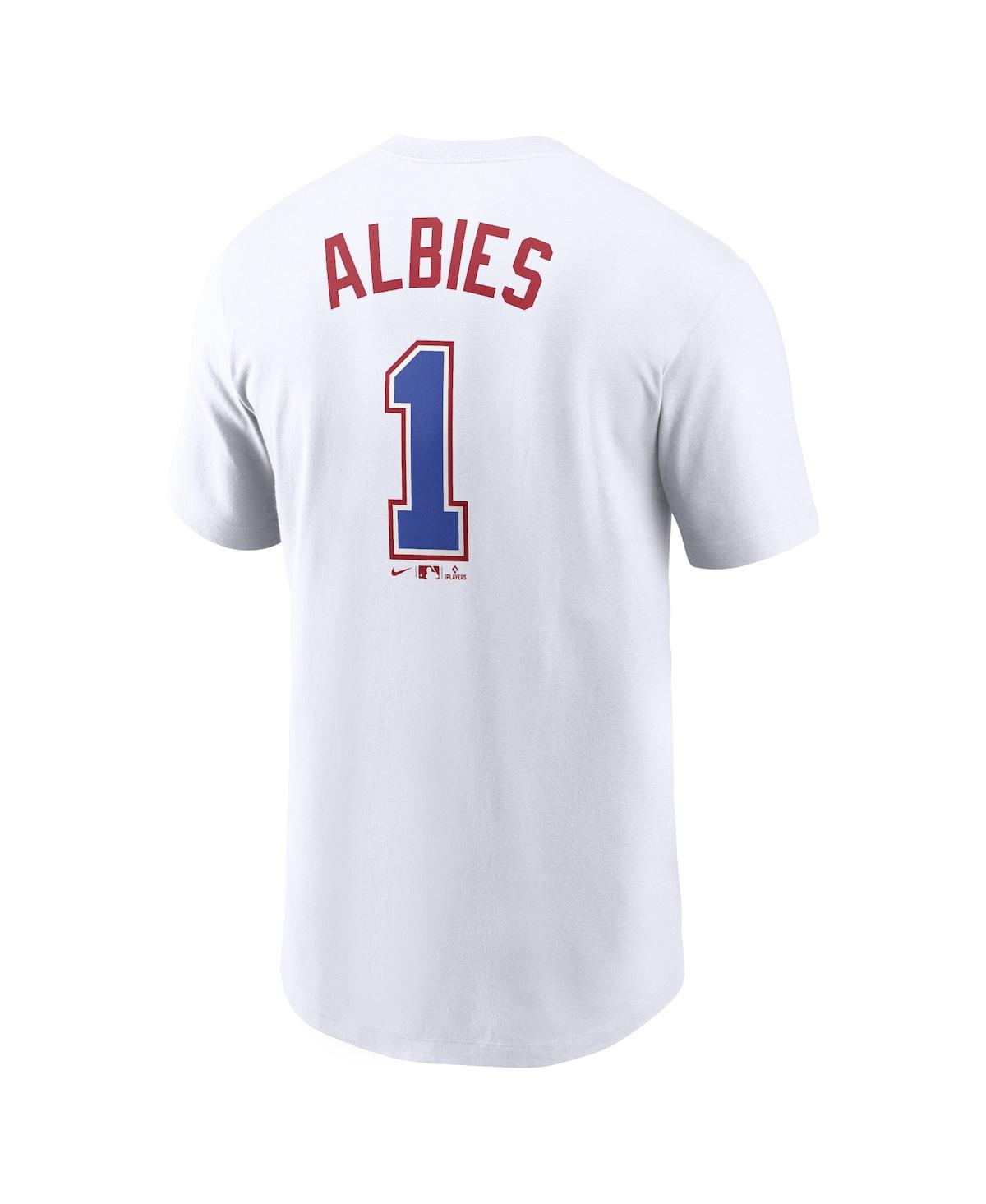 Men's Nike Austin Riley White Atlanta Braves Home Replica Player Jersey, M