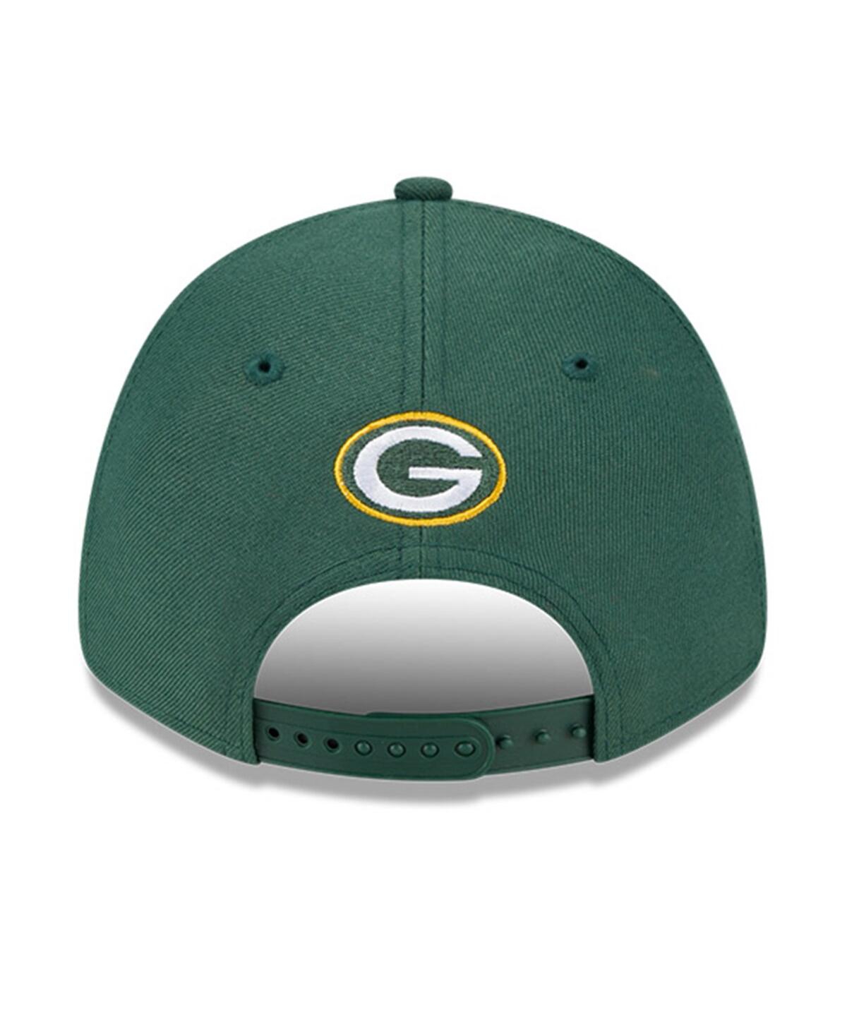 Shop New Era Men's  Green Green Bay Packers 2023 Nfl Draft 9forty Adjustable Hat