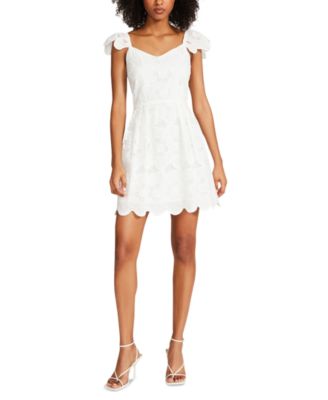 Steve Madden - Women's Sierra Eyelet Scalloped Dress