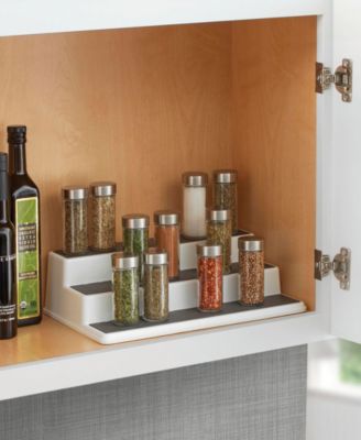 15" Non-Skid 3-Tier Spice Pantry Kitchen Cabinet Organizer