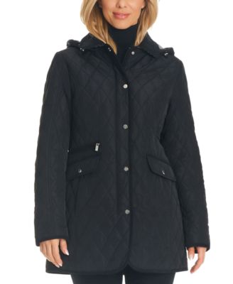 Women's Hooded Quilted Coat
