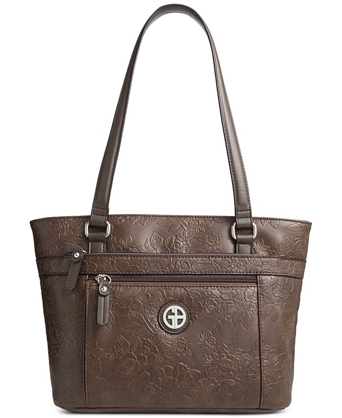 Giani Bernini Pebble Tooling Tote Created for Macy s Macy s