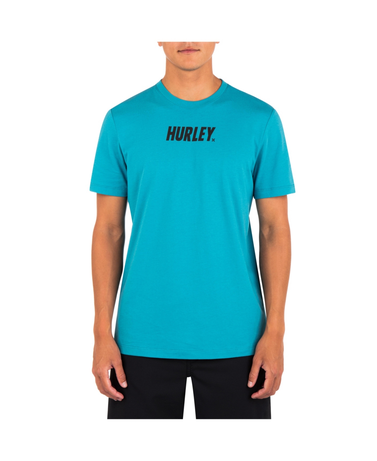 Hurley Men's Everyday Explore Fastlane Short Sleeve T-shirt In Seadoo