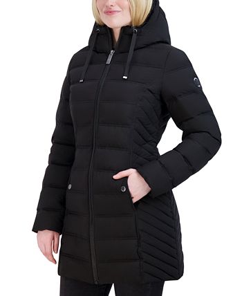 Nautica Women s Hooded Packable Puffer Coat Macy s