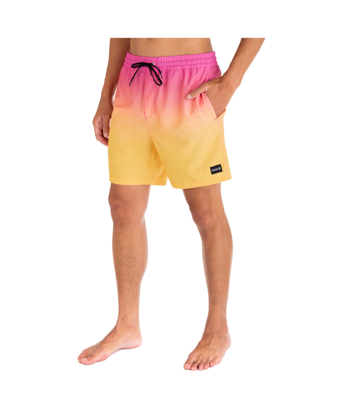 Hurley Men's Cannonball Volley Active 17" Boardshorts In Solana
