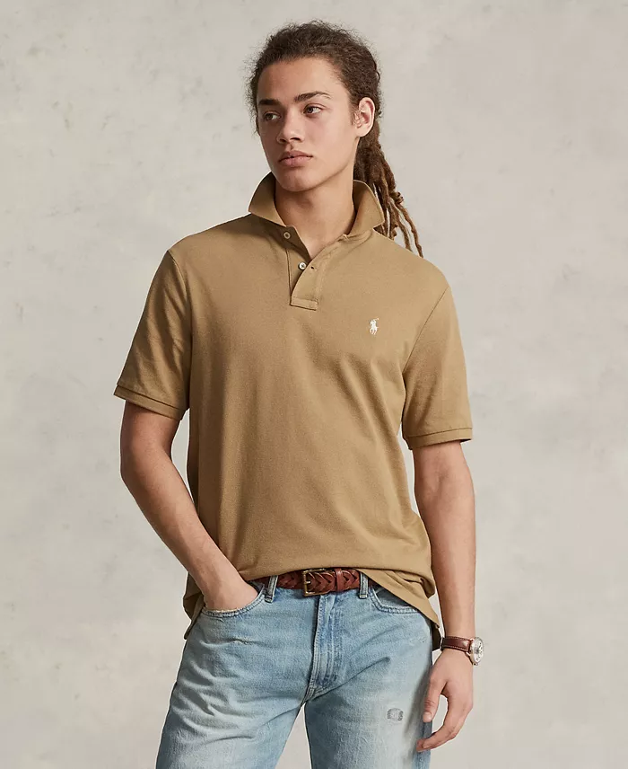 Men's Classic-Fit Mesh Polo Shirt - thumbnail 5
