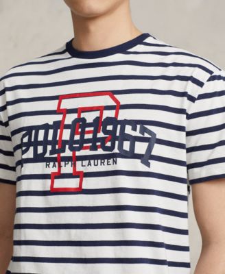 Logo Striped Jersey T-shirt