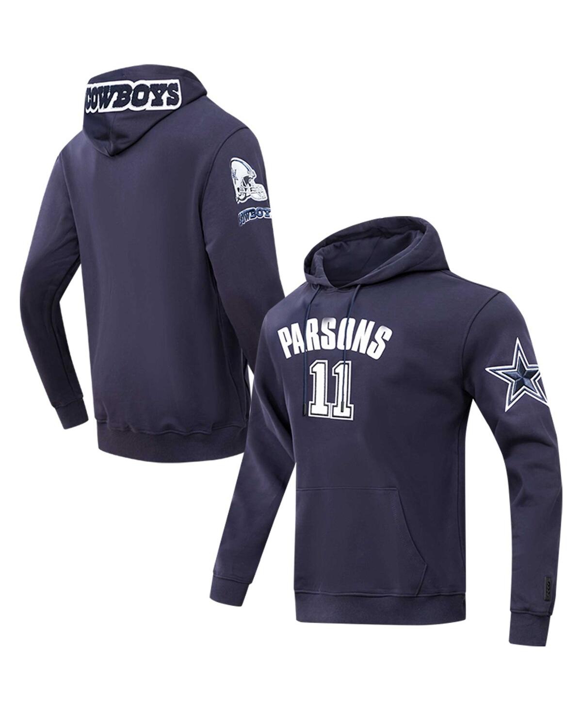 Pro Standard Men's  Micah Parsons Navy Dallas Cowboys Player Name And Number Pullover Hoodie