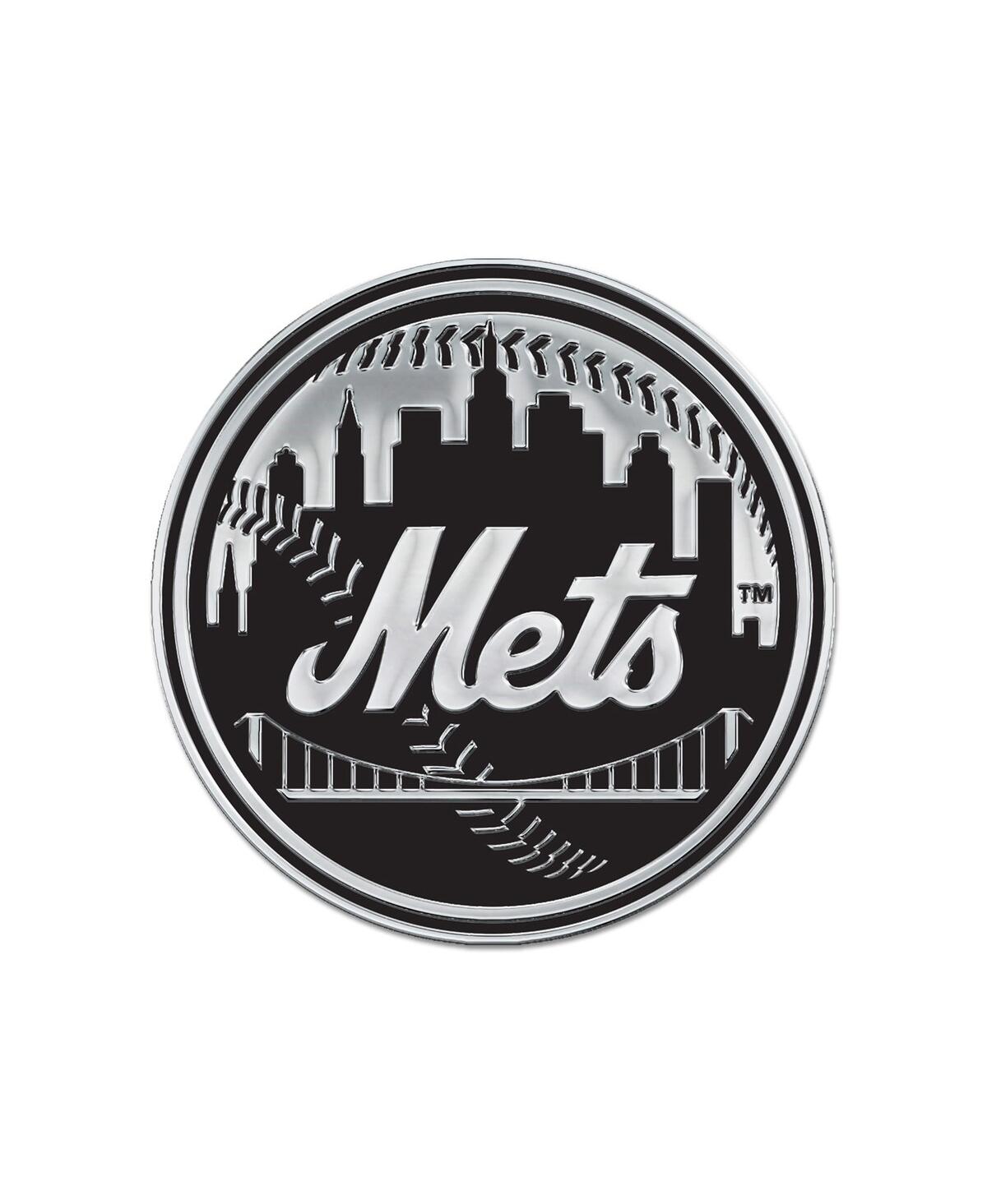 Wincraft New York Mets Team Chrome Car Emblem In Multi
