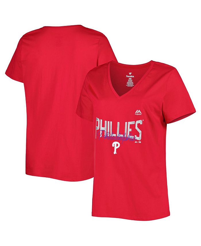 Plus size deals phillies shirts