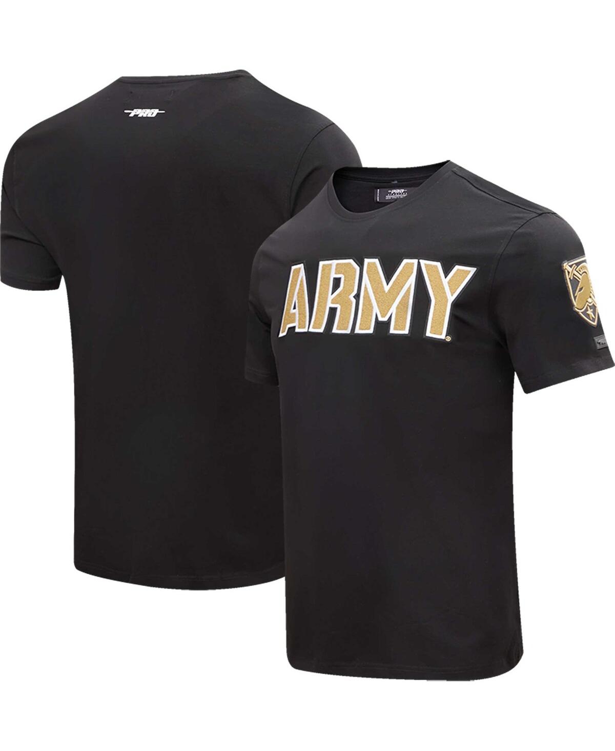 Shop Pro Standard Men's  Black Army Black Knights Classic T-shirt