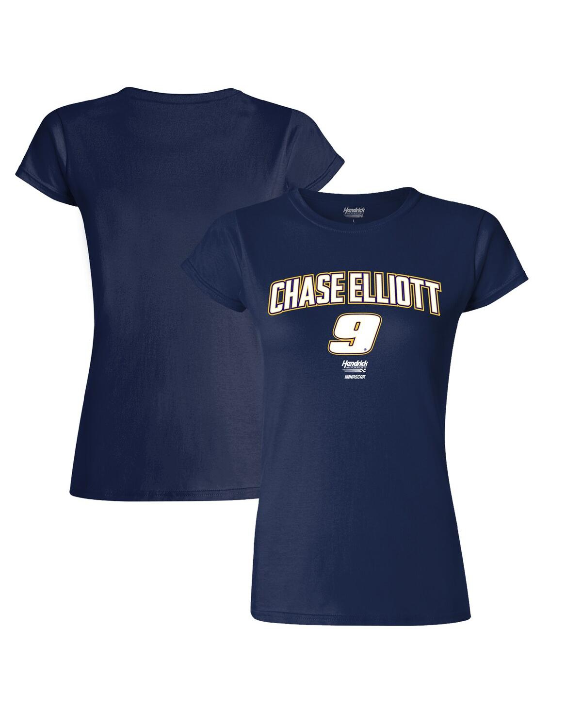 Women's Hendrick Motorsports Team CollectionChase Elliott Rival T-shirt - Navy