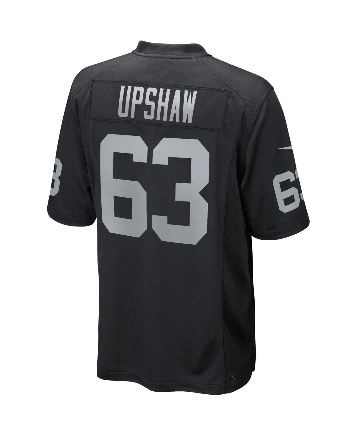 Men's Nike Gene UpshawLas Vegas Raiders Game Retired Player Jersey - Black