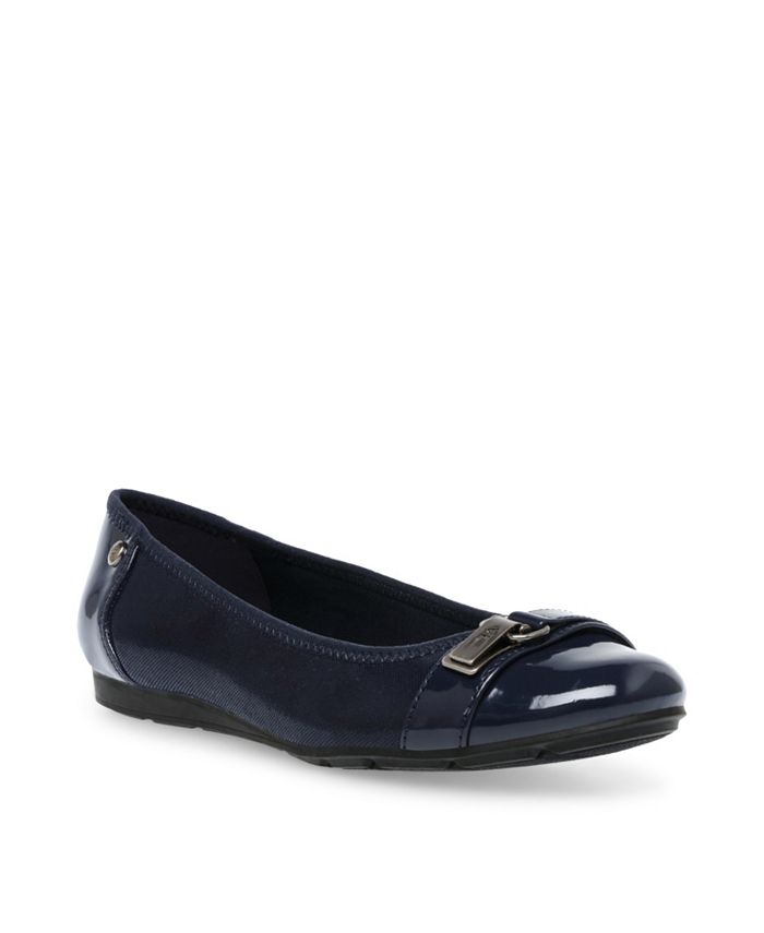 Anne klein sport women's able fabric ballet flat hotsell