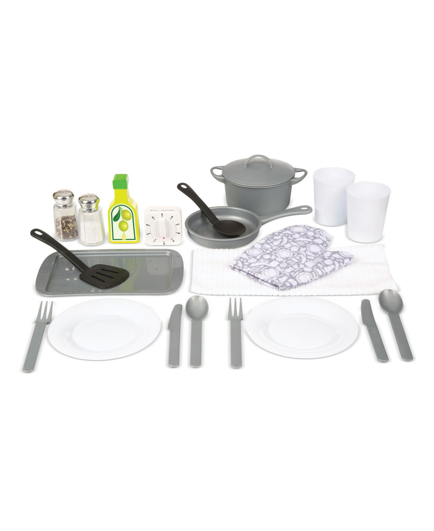 Детские игрушки Melissa and Doug Kitchen Accessories 22-Piece Set, Ages 3+ — фото 4