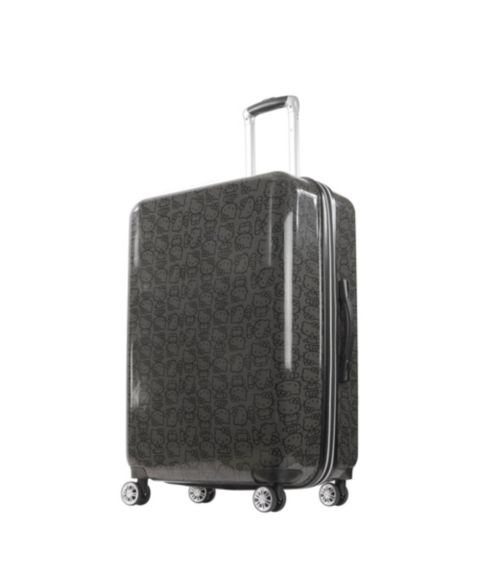 Чемодан FUL Hello Kitty Pose All Over Print 29" Hard-Sided Luggage, цвет: Чёрный