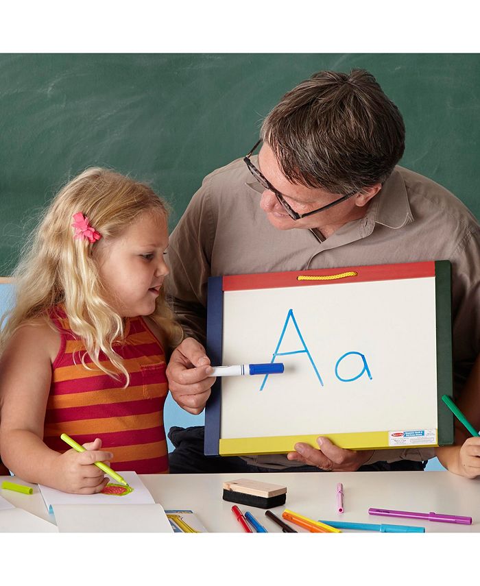 Melissa and Doug Kids Toy, Chalkboard and DryErase Board