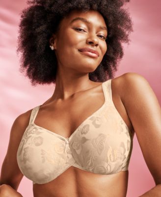Women's Awareness Full Figure Seamless Underwire Bra 85567, Up To I Cup