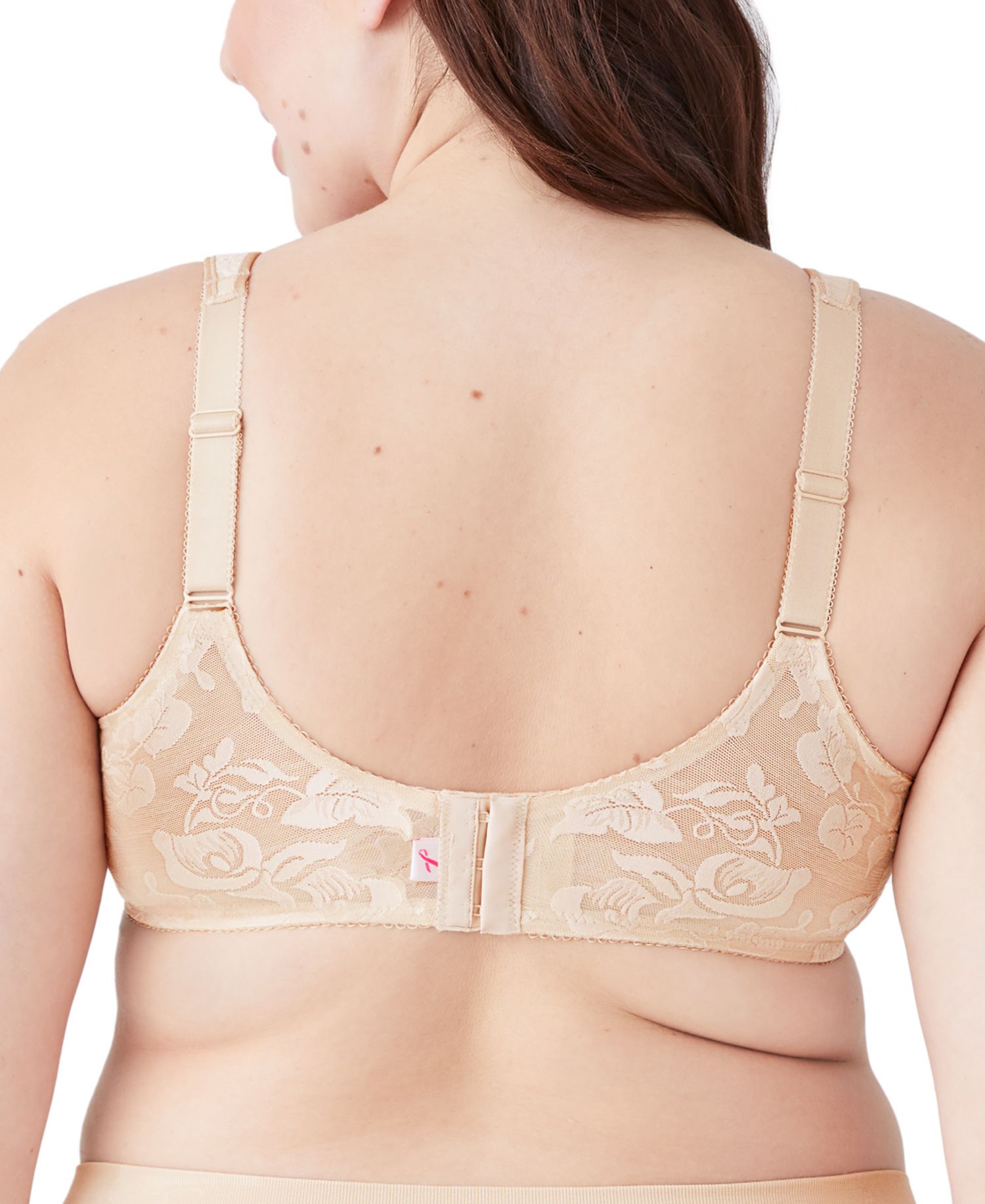 Women's Awareness Full Figure Seamless Underwire Bra 85567, Up To I Cup