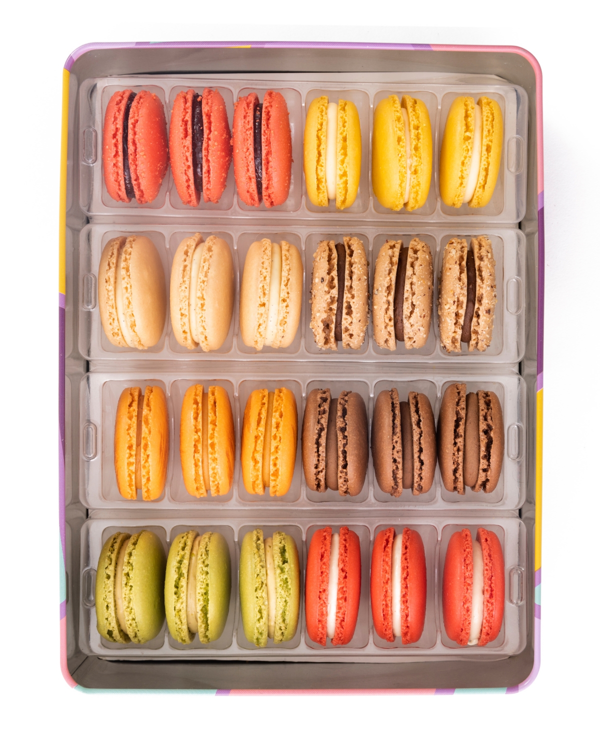 Shop La Biscuitery The Signature Box Of 24 Macarons In No Color