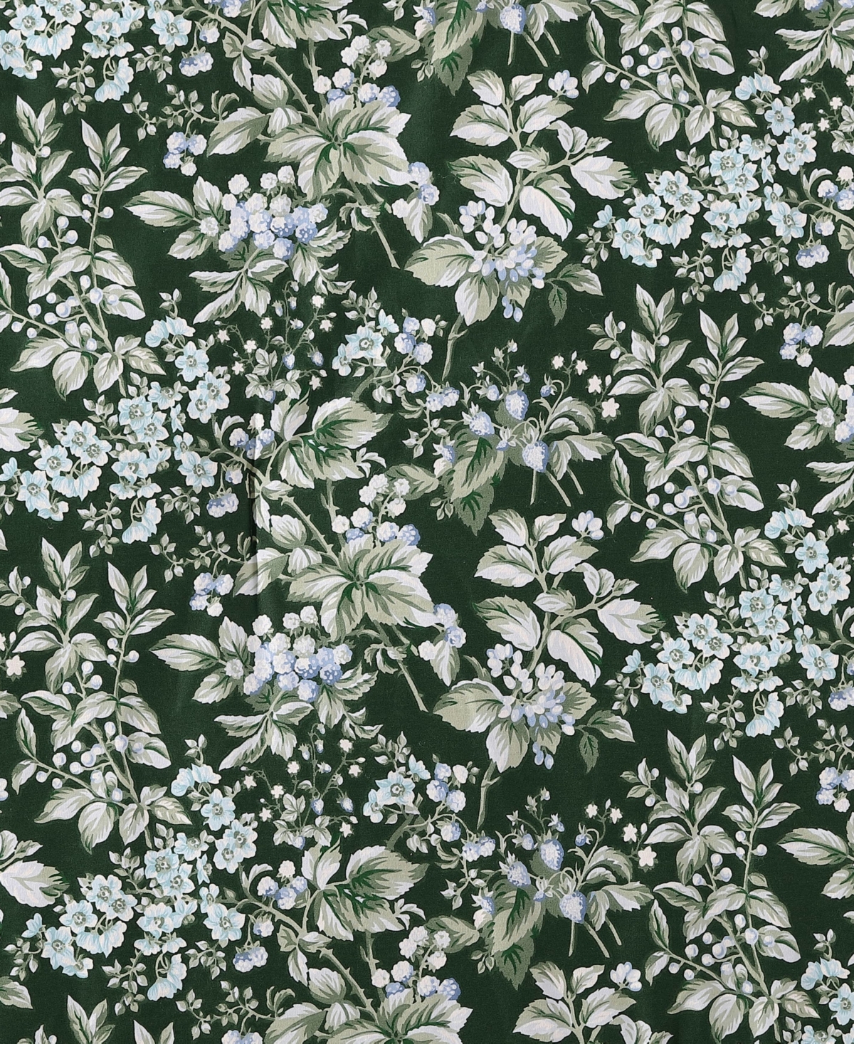 Laura Ashley Bramble Floral Cotton Reversible 7 Piece Duvet Cover Set