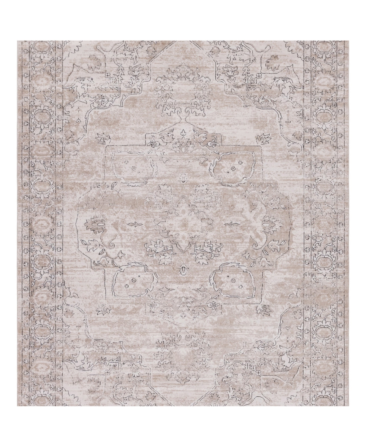 Bayshore Home Wheeler Wlr-07 8' x 11' Area Rug - Ivory