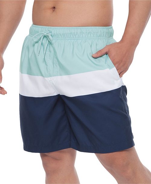 alfani Rokka&Rolla Men's 8" Mesh Lined Swim Trunks up to Size 2XL Men's Fashion & Accessories