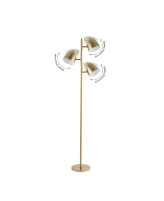 Billy 66.5" 3-Light Modern Contemporary Iron LED Floor Lamp