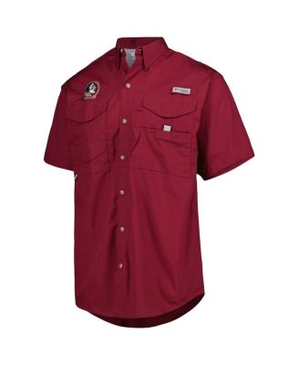 Men's Garnet Florida State Seminoles Bonehead Button-Up Shirt