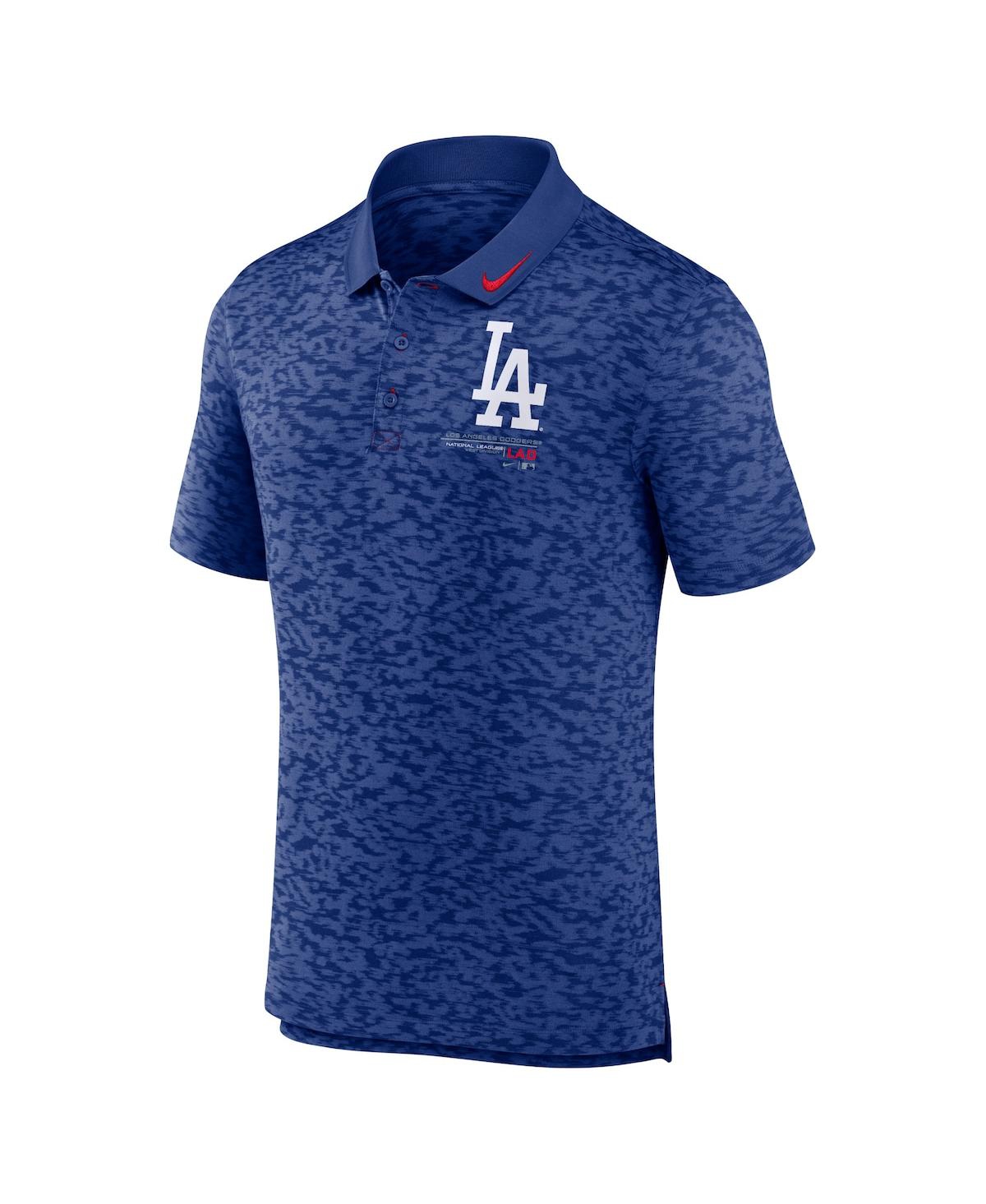 Shop Nike Men's  Royal Los Angeles Dodgers Next Level Polo Shirt