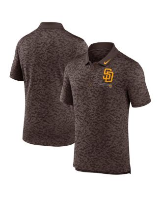 Men's Charcoal San Diego Padres Next Level Polo Shirt
